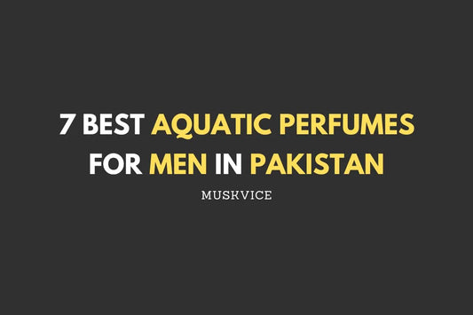 7 Best Aquatic Perfumes for Men in Pakistan - Muskvice